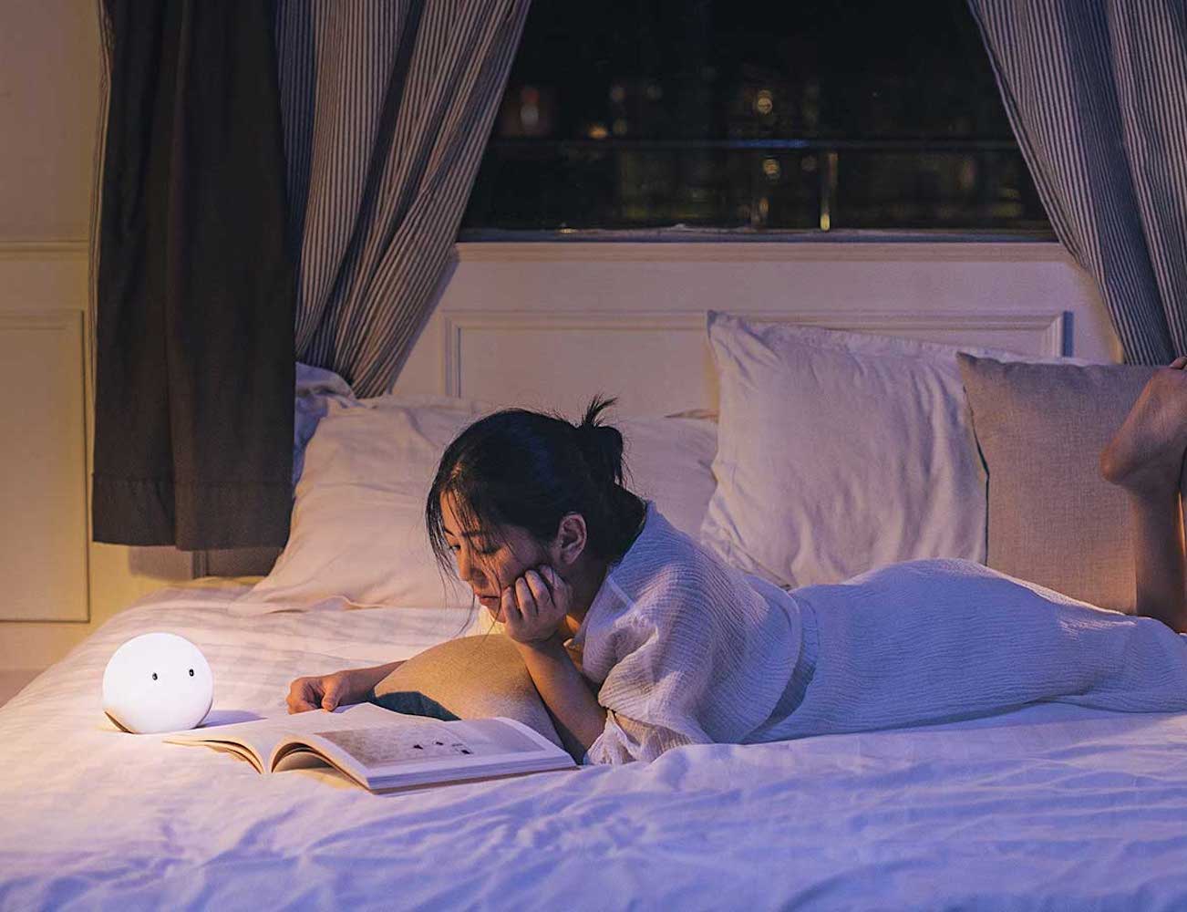 lovely，Intelligent lamps，Connecting lamp，soft，convenient，Night light，temperature，product design，